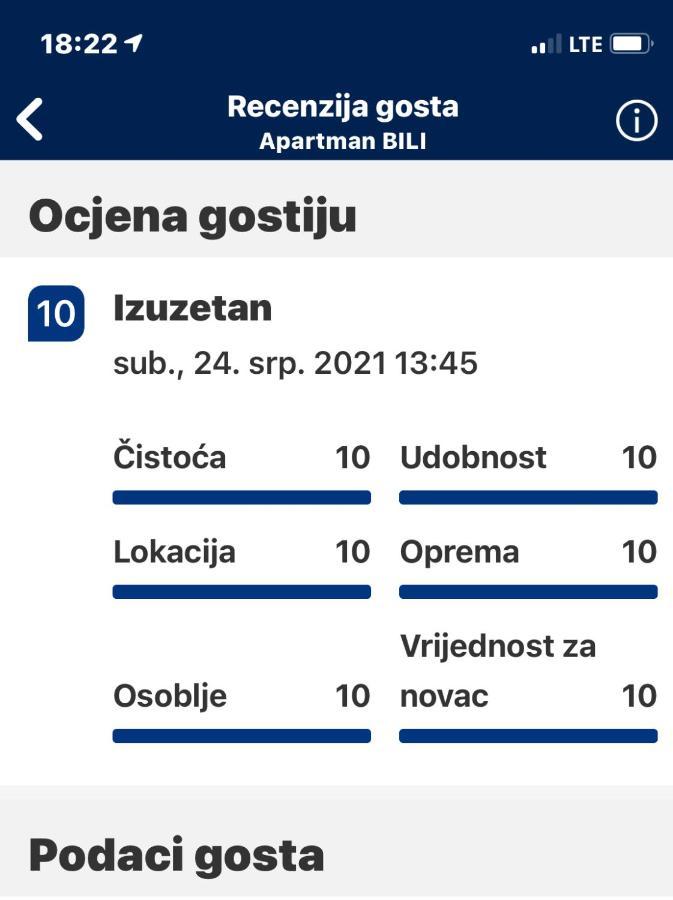 Luxury Apartman Bili Podgora Buitenkant foto